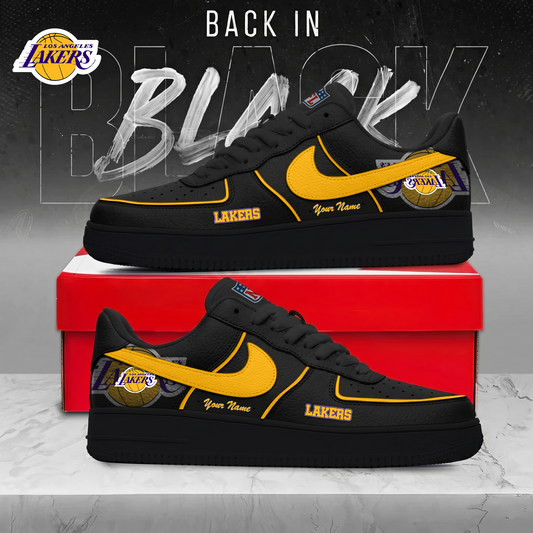 LAL x NBA Back In Black AF1 Sneakers 270626