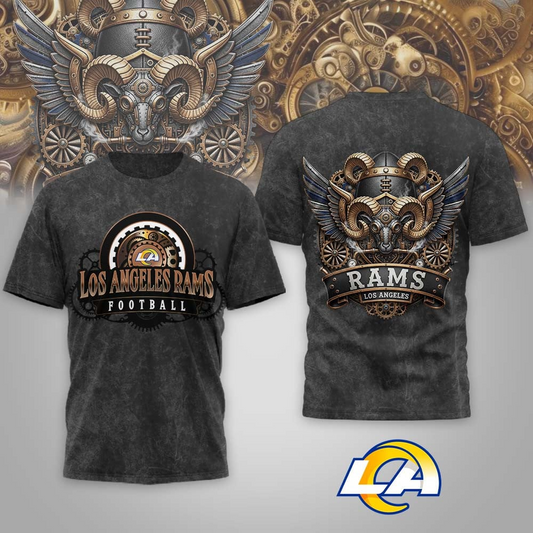 LAR Premium NFL Steampunk T-shirt DDT CTND