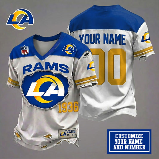 LAR x Customize NFL Luxury Classic T-shirt DDT 030626 TTTZ