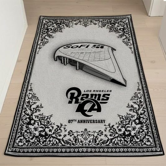 LAR x NFL Anniversary Premium Rug DDT TTTZ