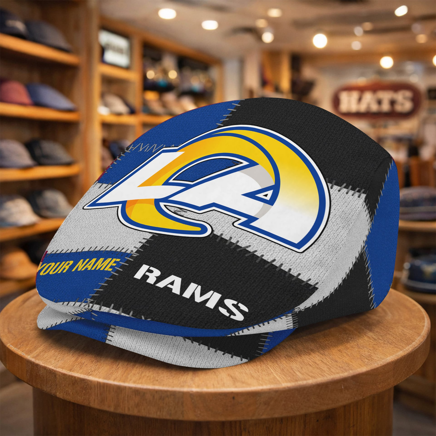 LAR x NFL Personalized Premium Jeff Cap DDT CTND