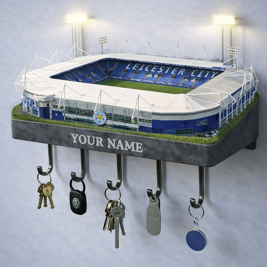 LC Stadium Premium EFL Wood Key Hanger DDT NTL