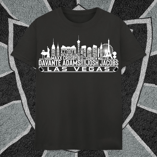 LVR Football Greatest Of All Time Team Legends, City Skyline Shirt DDT CTND