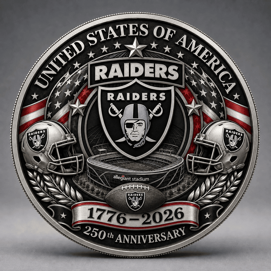 LVR Premium NFL 250 Years Of Freedom Commemorative Coin DDT 090626 NTL