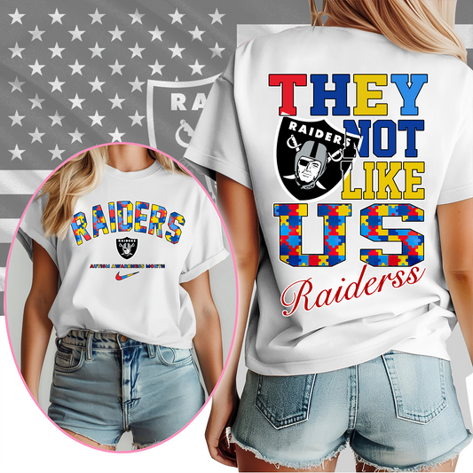 LVR Premium NFL Autism Awareness Month 3D Shirt DDT CTND