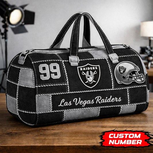 LVR Premium NFL Game Day Quilted Duffle Bag DDT NTL