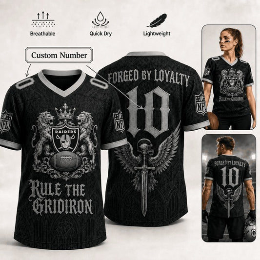 LVR Premium NFL Medieval Warrior Game Day Game Day Jersey 100626