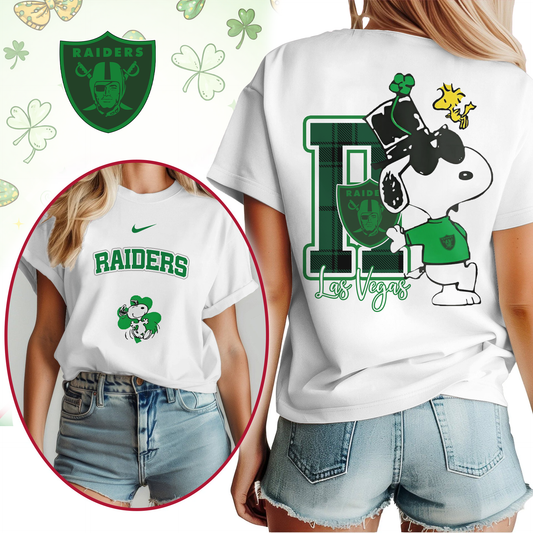 LVR Premium NFL Snoopy St. Patricks Day Shirt DDT NTL