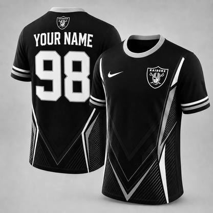 LVR x NFL Custom Name Number Personalized Athletic T-Shirt