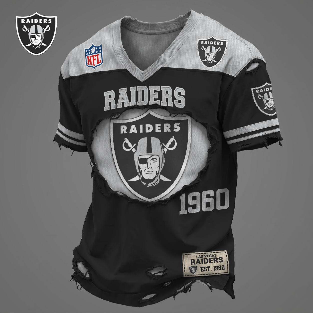 LVR x NFL Luxury V6 Classic T-shirt DDT 030626 NTL