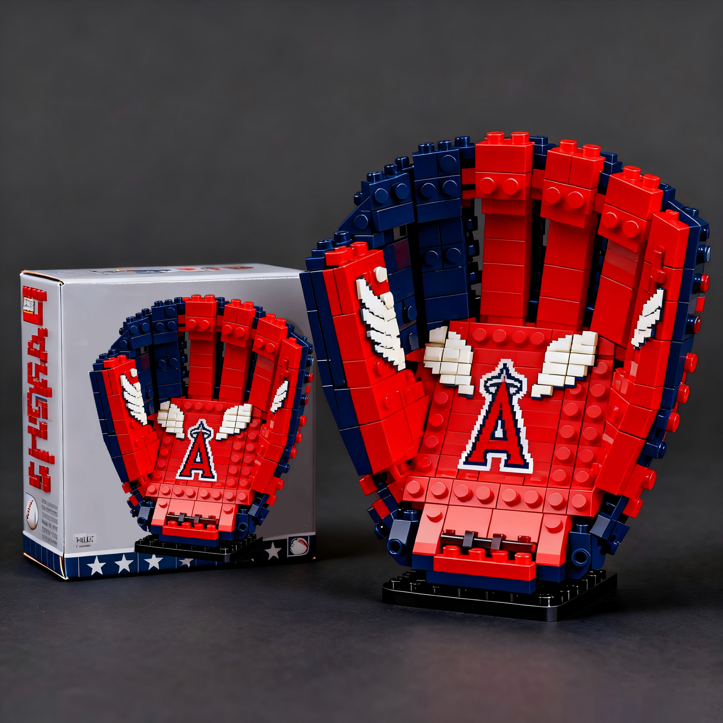 MLB Teams Baseball Glove Building Block Set DDT NTL