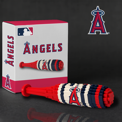 MLB Teams Baseball Bat Building Block Set DDT NTL