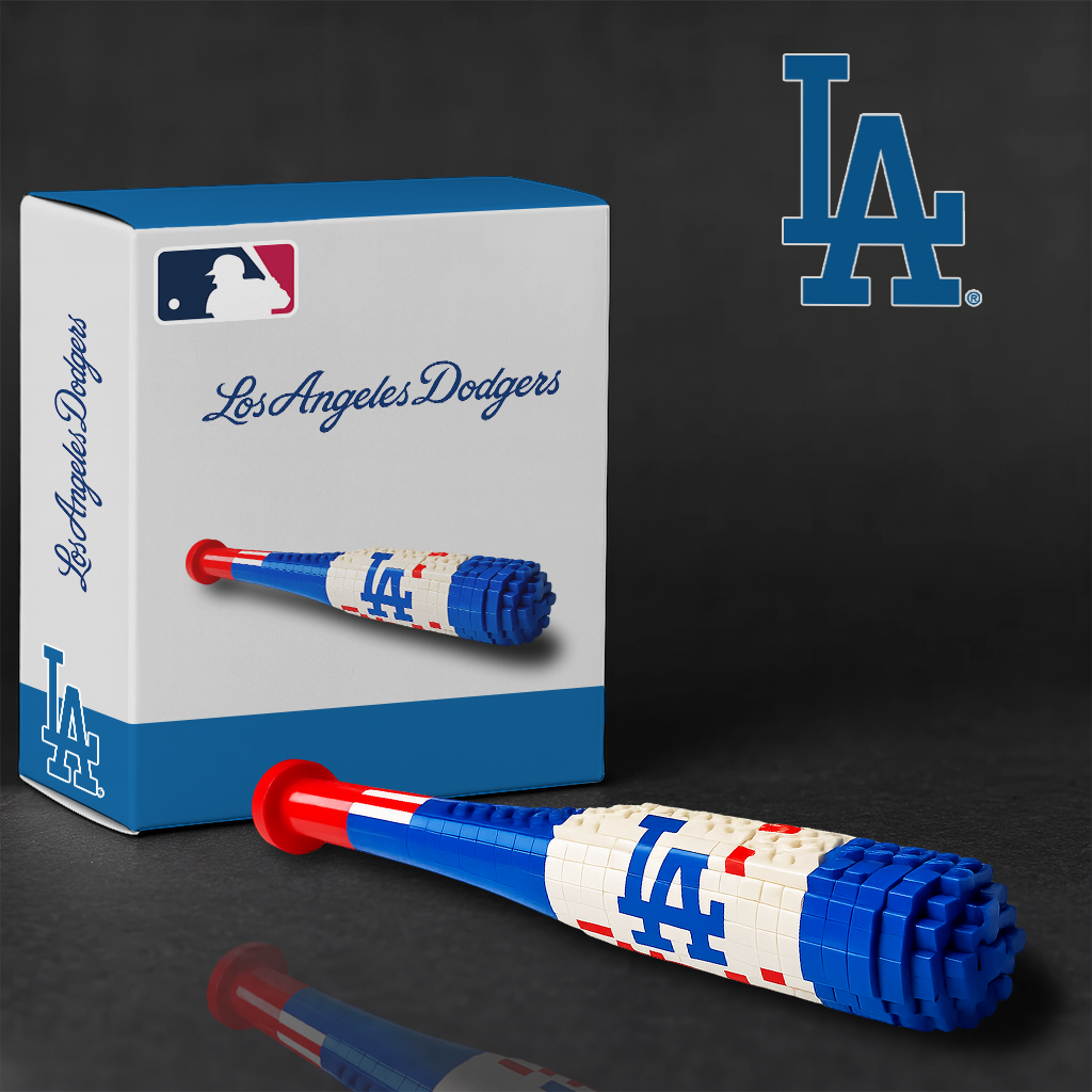 MLB Teams Baseball Bat Building Block Set DDT NTL