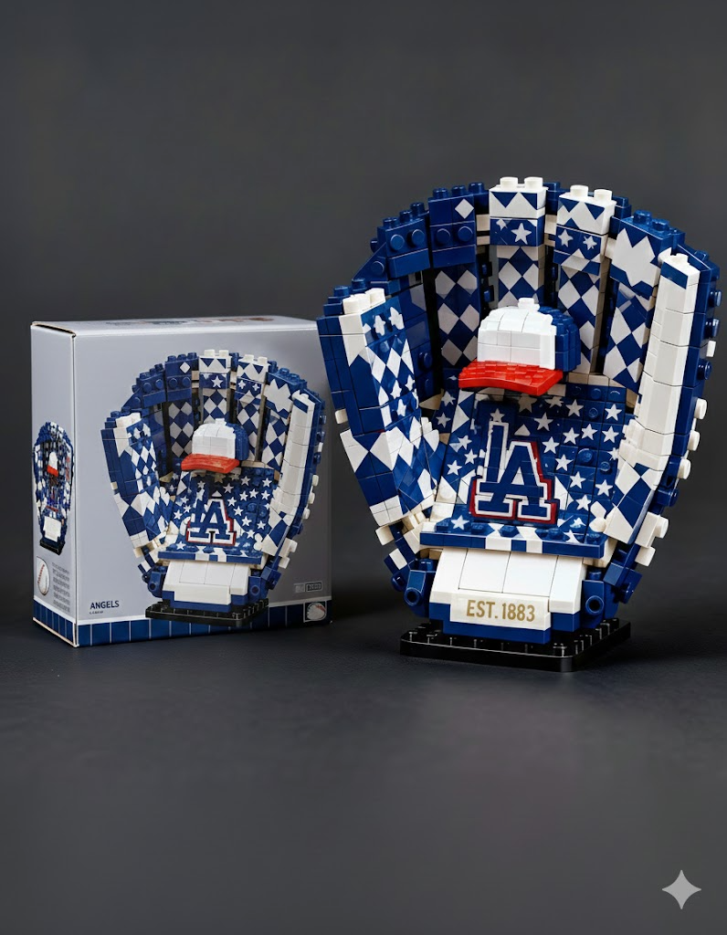 MLB Teams Baseball Glove Building Block Set Ver.2 DDT NTL