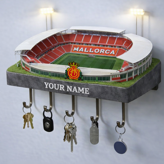 MAL Premium La Liga Wood Key Hanger DDT NTL