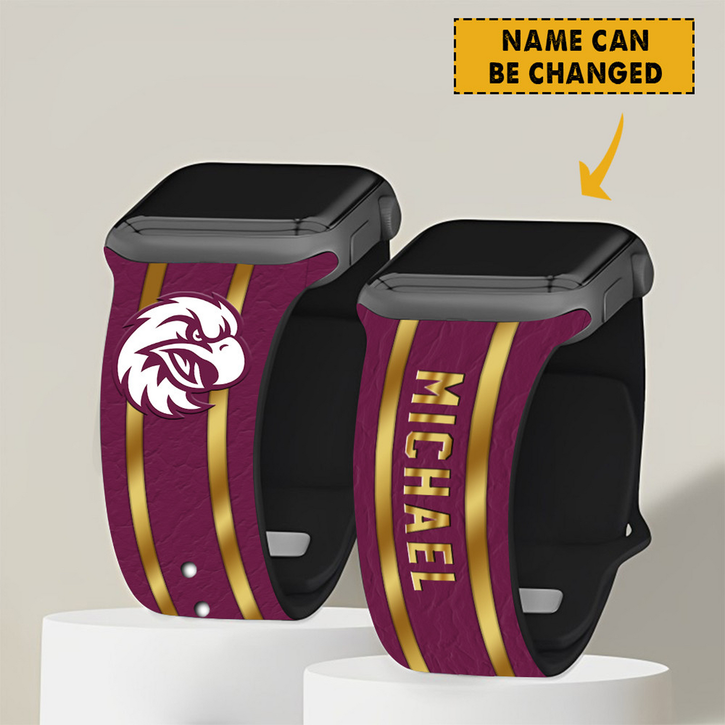 MAN X PREMIUM NRL New Apple Watch Band Custom Name NDT NHT