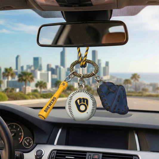 MB x MLB Car Rearview Mirror Charm NAK TTT