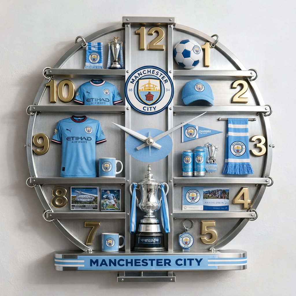 MC x EPL 3D Visual Effect Acrylic Wall Clock DDT CTND