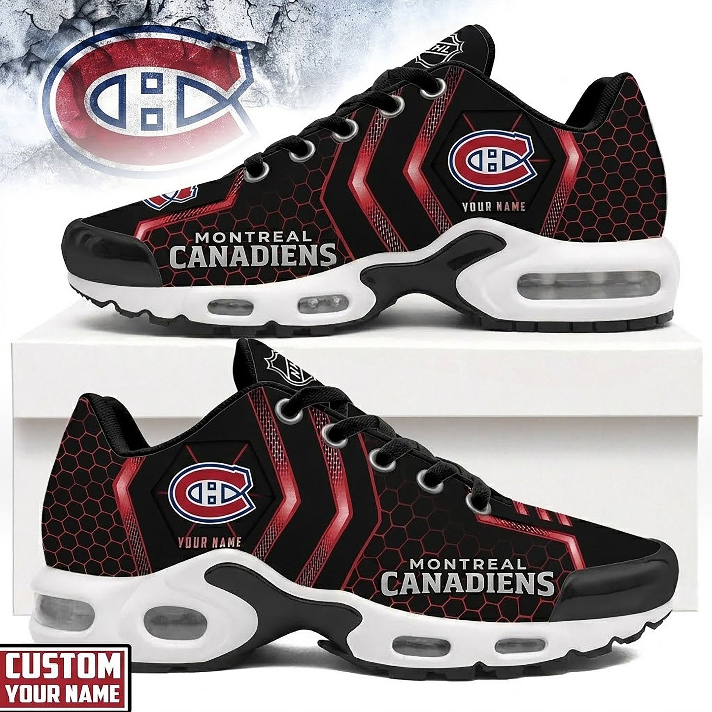 MC x NHL Premium Personalized Air Max Shoes DDT 180426 TTTZ