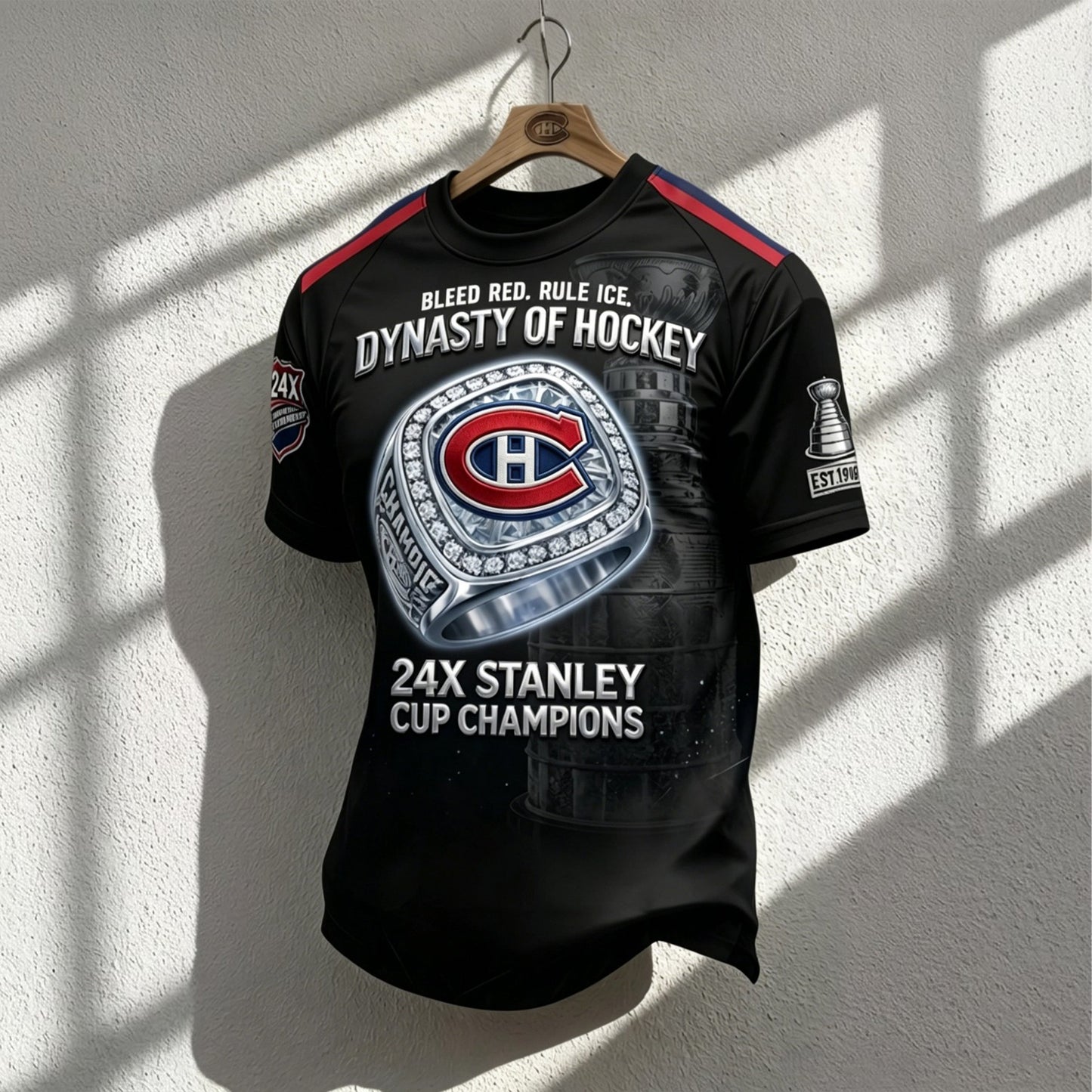 MC x NHL V5 Premium Classic T-shirt DDT 080526 TTTZ