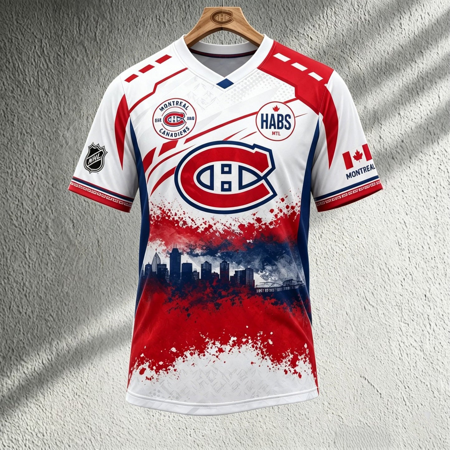 MC x NHL V8 Premium Classic T-shirt DDT 080526 TTTZ Style