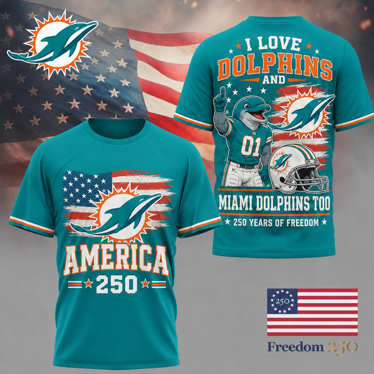 MD Premium NFL 250 Years Of Freedom 3D Shirt120626
