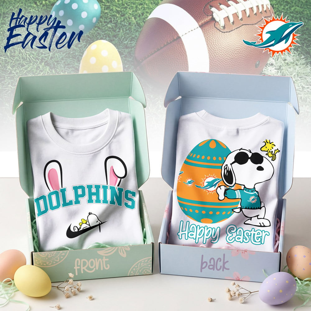 MD Premium NFL Happy Snoopy Easter T-shirt DDT NTL