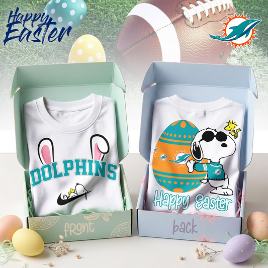 MD Premium NFL Happy Snoopy Easter T-shirt DDT NTL