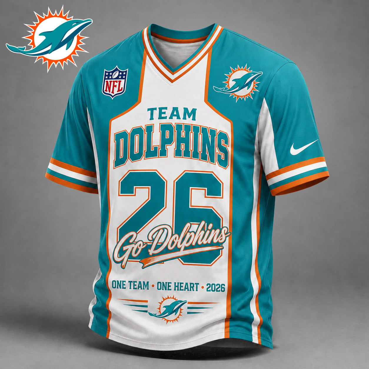 MD Premium NFL Team Pride V-Neck Jersey DDT  010626 HLPHUONG