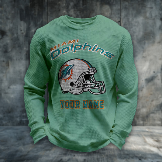 MD x NFL  Personalized Crew Neck Sweatshirt DDT CTND