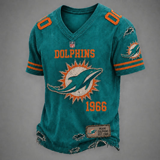 MD x NFL Premium V-neck Shirt 230626
