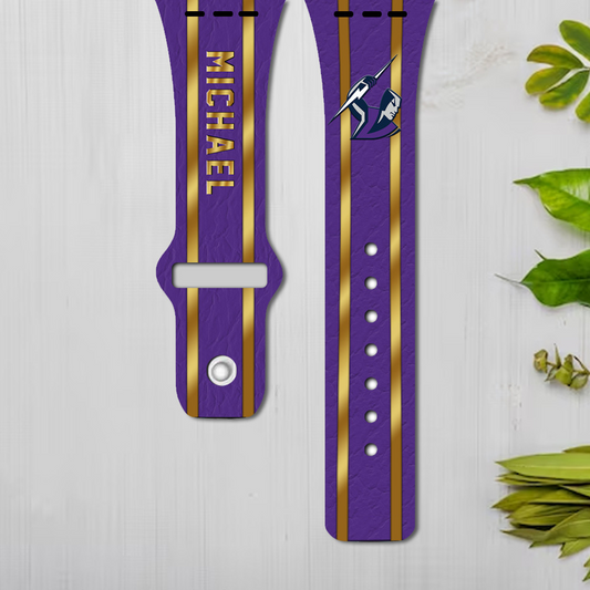 MEL X PREMIUM NRL New Apple Watch Band Custom Name NDT NHT