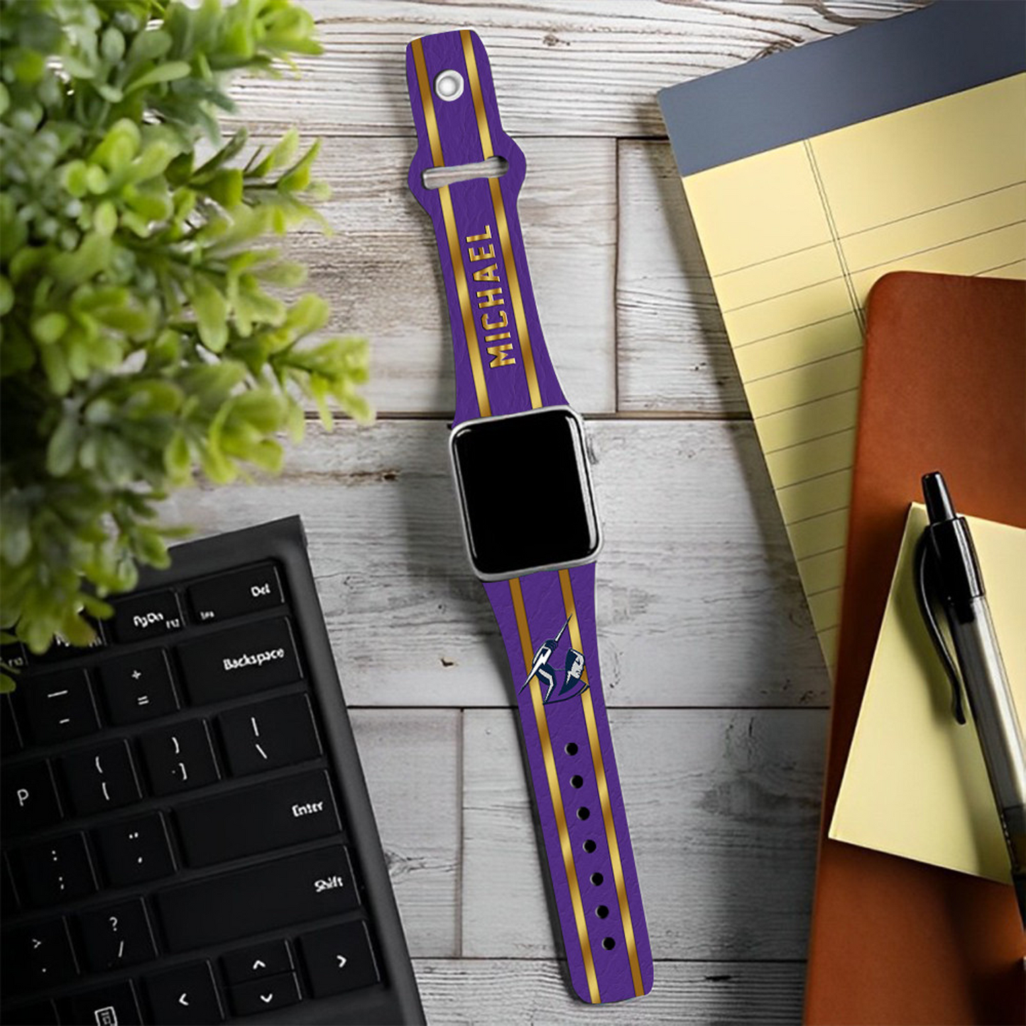 MEL X PREMIUM NRL New Apple Watch Band Custom Name NDT NHT