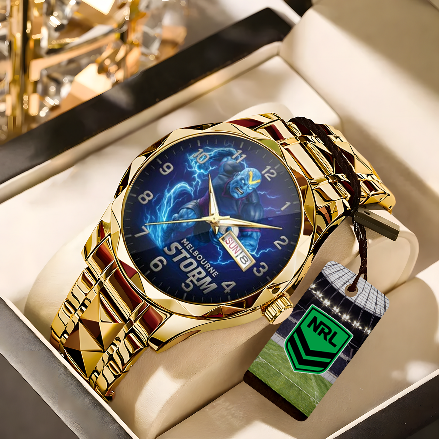 MEL X PREMIUM NRL New Mascot Luxury Hand Watch 2026 NDT NHT