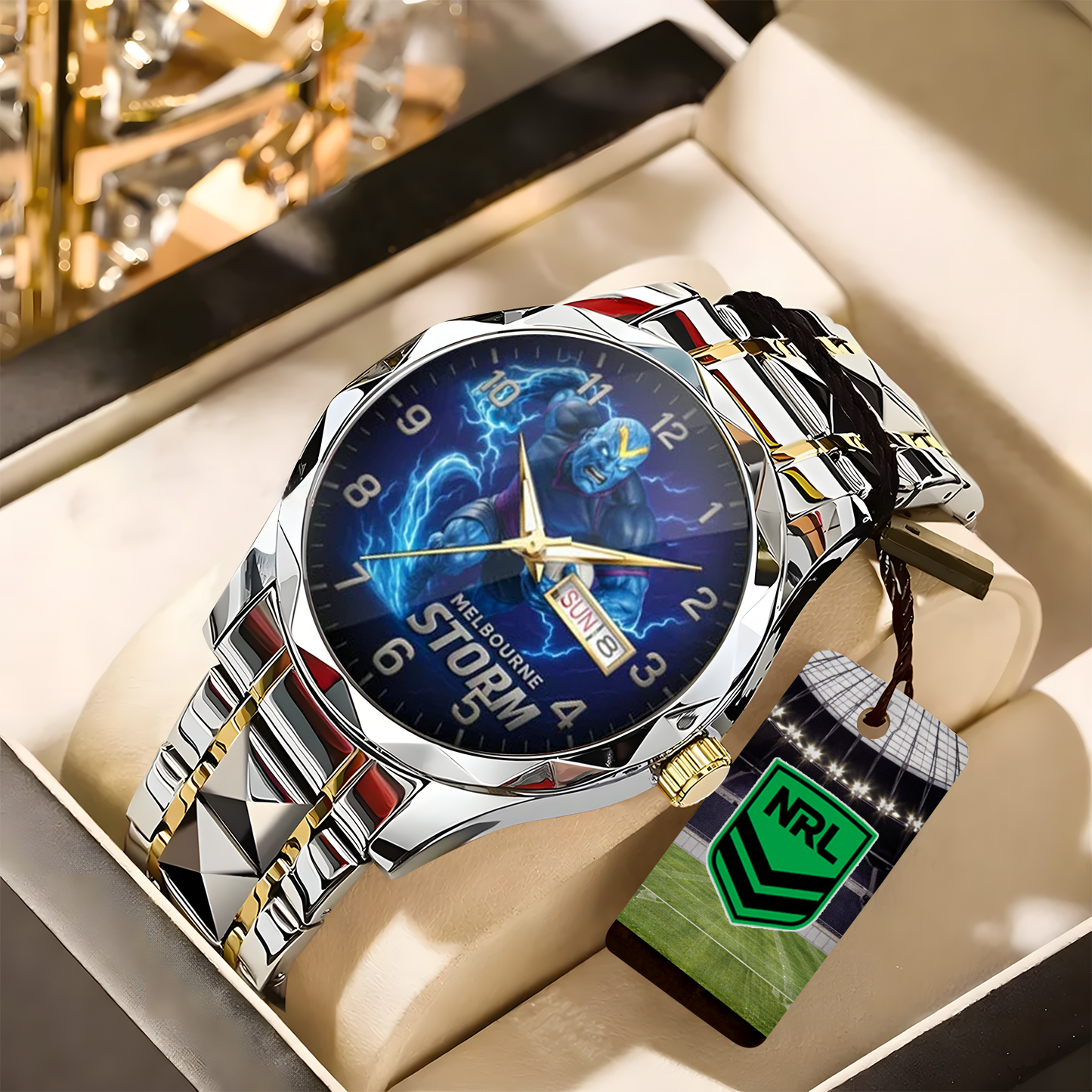 MEL X PREMIUM NRL New Mascot Luxury Hand Watch 2026 NDT NHT