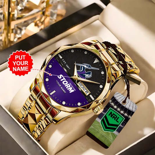 MEL X Premium Nrl Alloy Luxury Quartz Watch Limited Edition NDT NHT