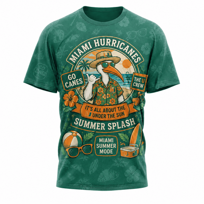 MH Premium NCAA Summer 3D T-Shirt 100626