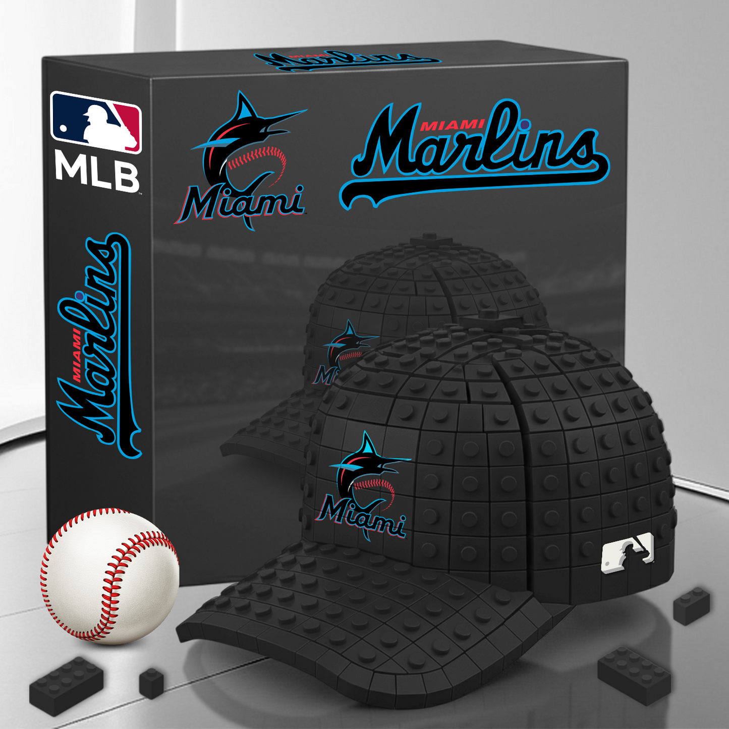 MLB 3D Baseball Cap Block Set V1 NAK PTTD
