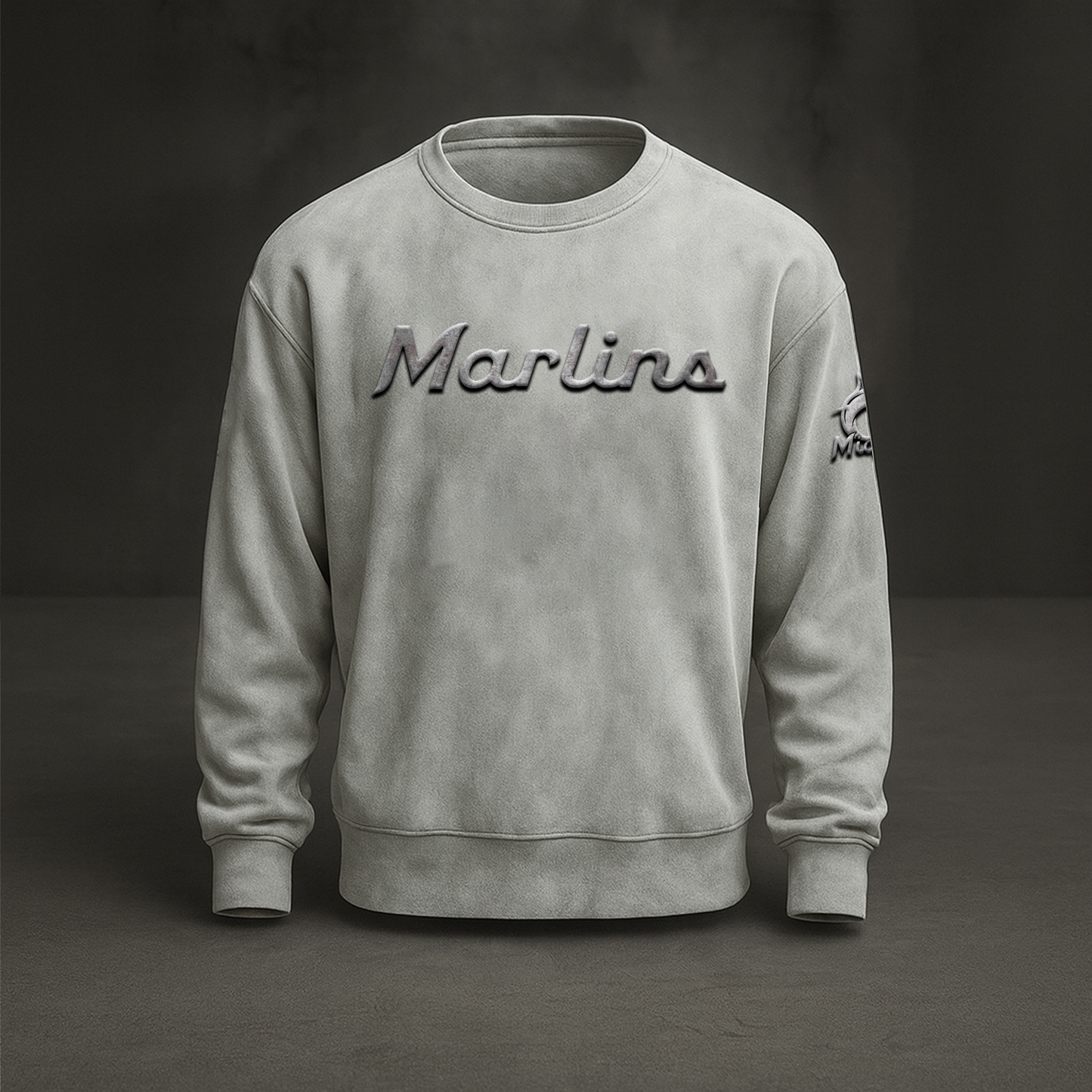 MIA x MLB Embossed Sweat Shirt DATND TANTD