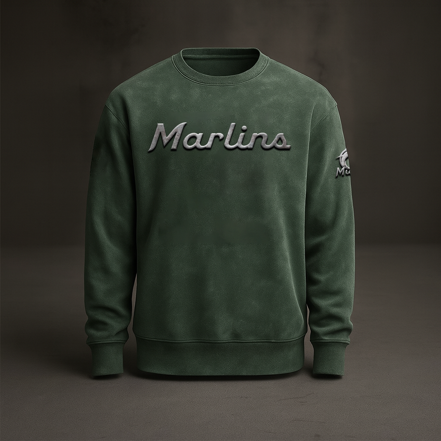 MIA x MLB Embossed Sweat Shirt DATND TANTD