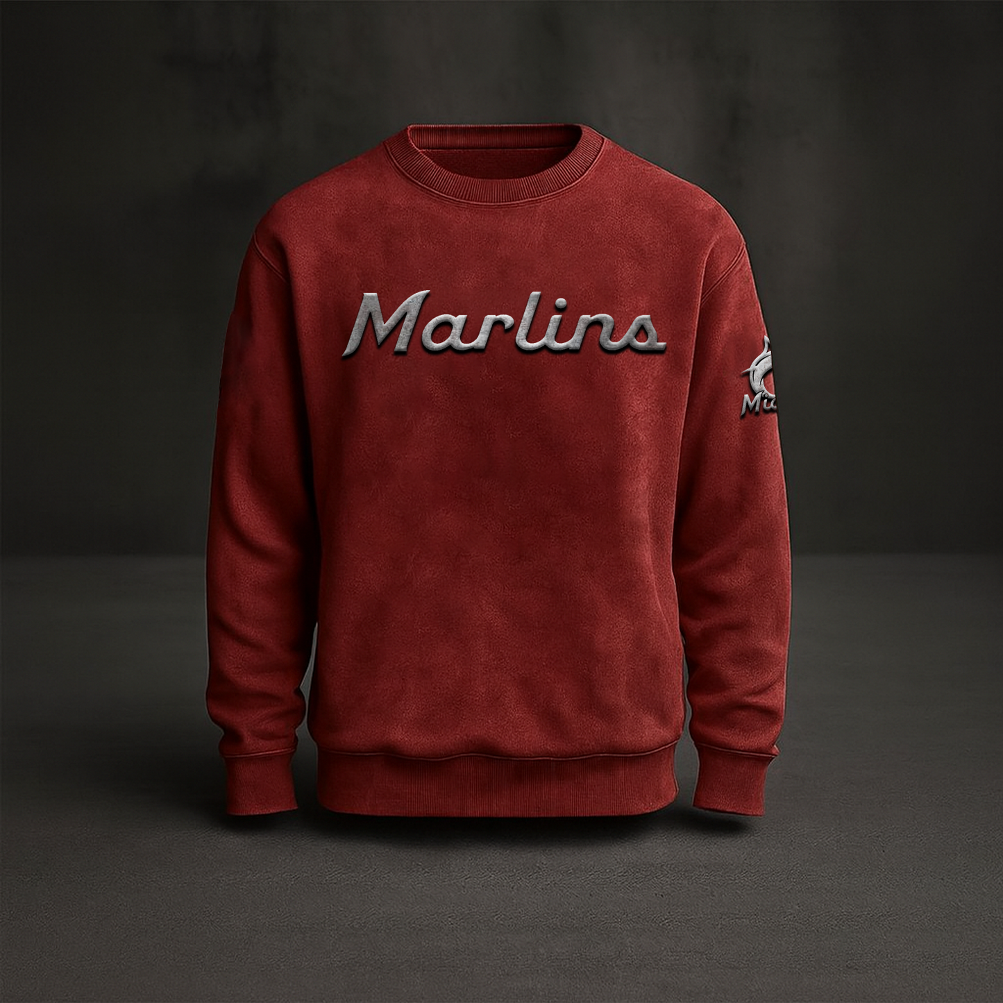 MIA x MLB Embossed Sweat Shirt DATND TANTD