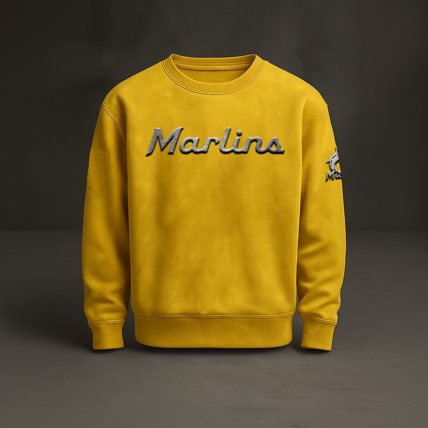 MIA x MLB Embossed Sweat Shirt DATND TANTD
