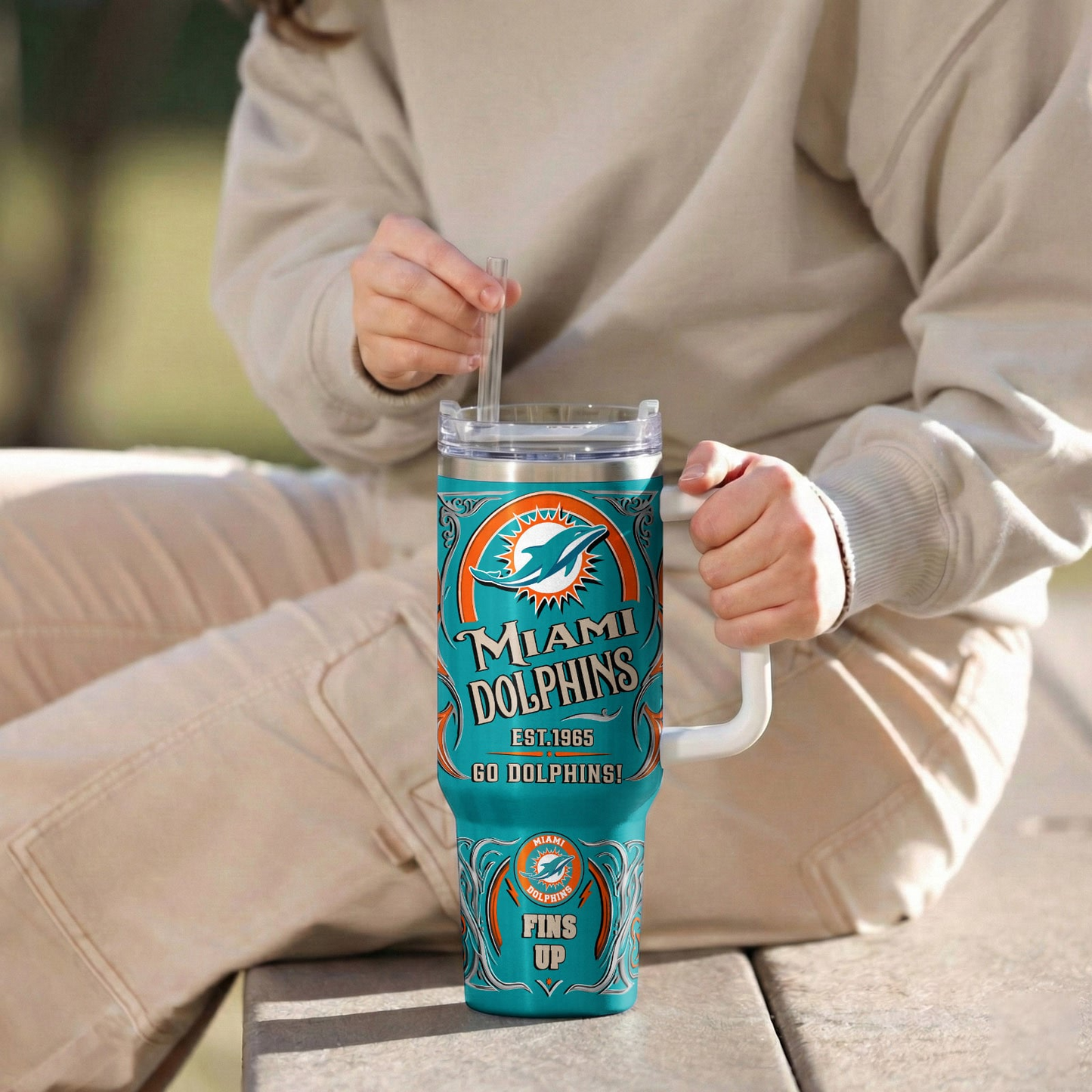 MIA x NFL Stainless Steel Tumble DatND DVT