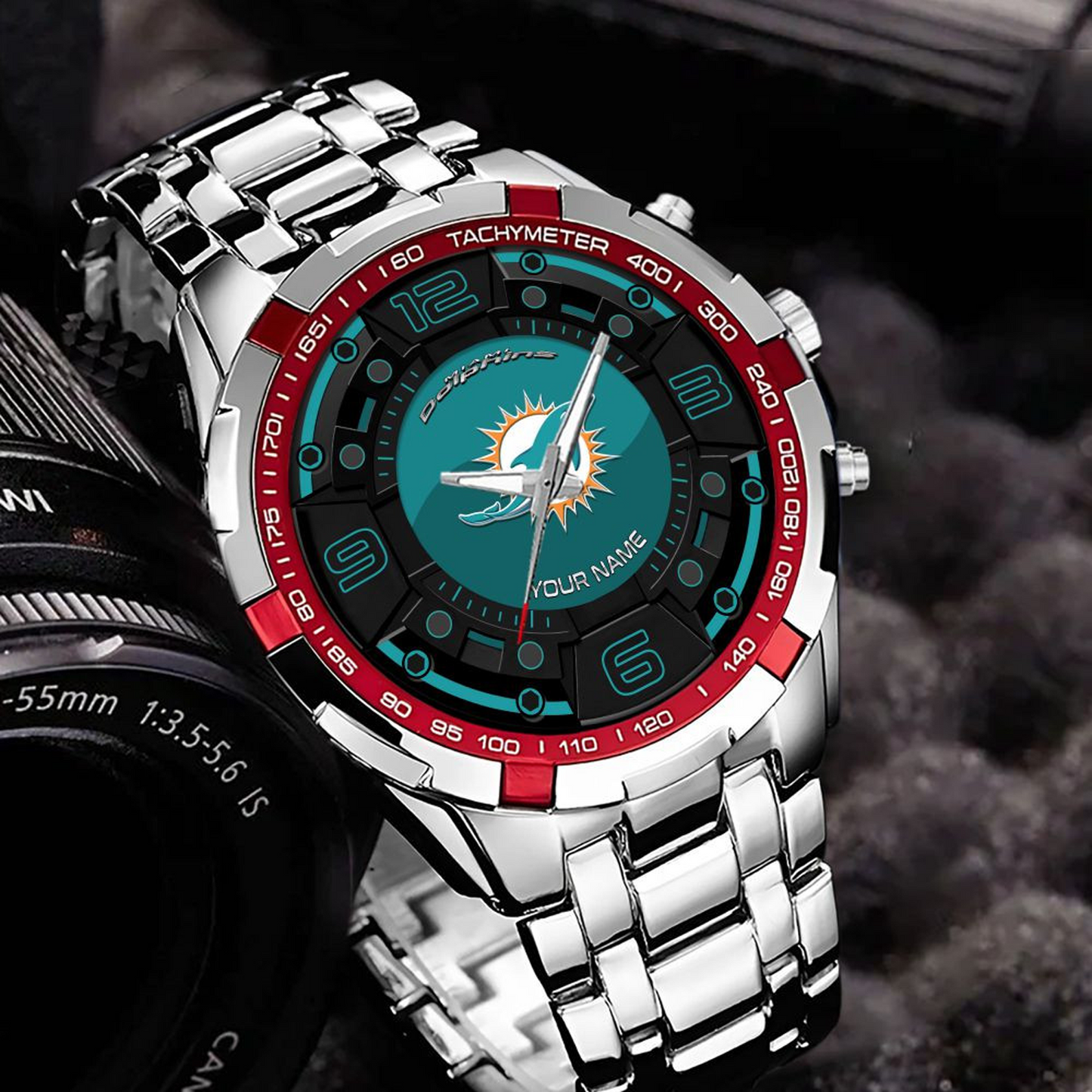MIA x NFL Stainless Steel Watch DatND DVT