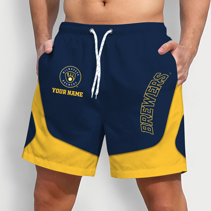 MIL x MLB Team Special Short Pants For Men Custom Name Gifts DATND TANTD