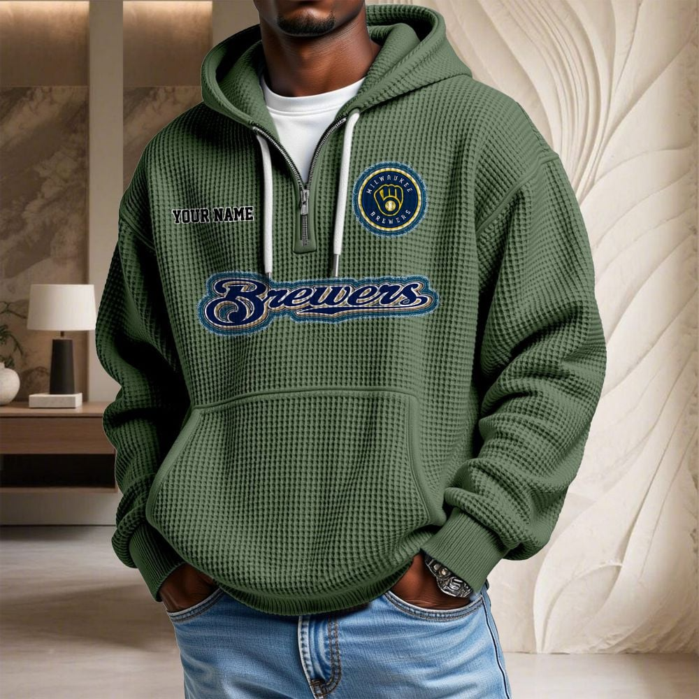 MIL x MLB Waffle Hoodie DATND TANTD