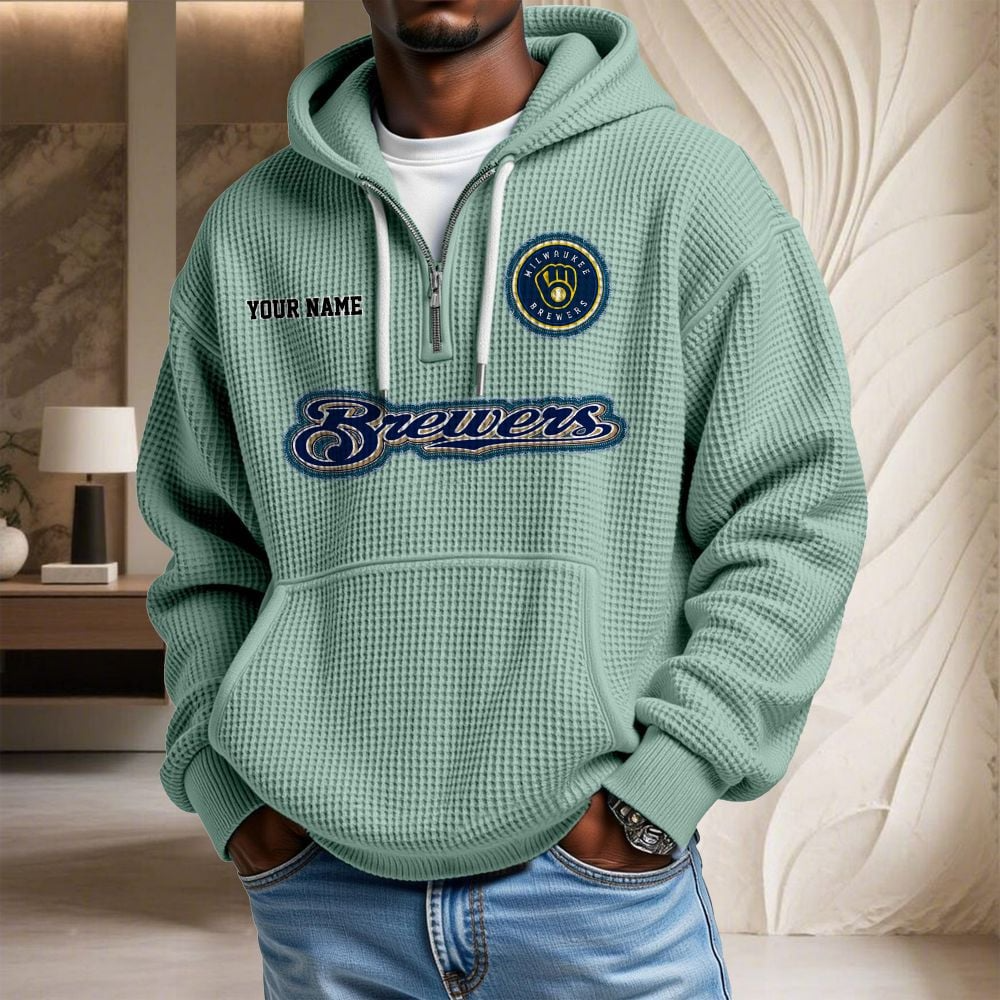 MIL x MLB Waffle Hoodie DATND TANTD