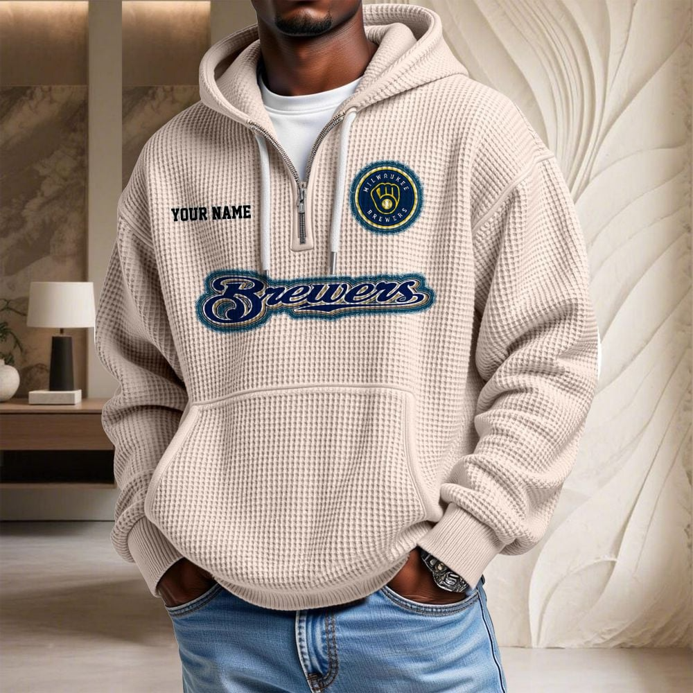 MIL x MLB Waffle Hoodie DATND TANTD