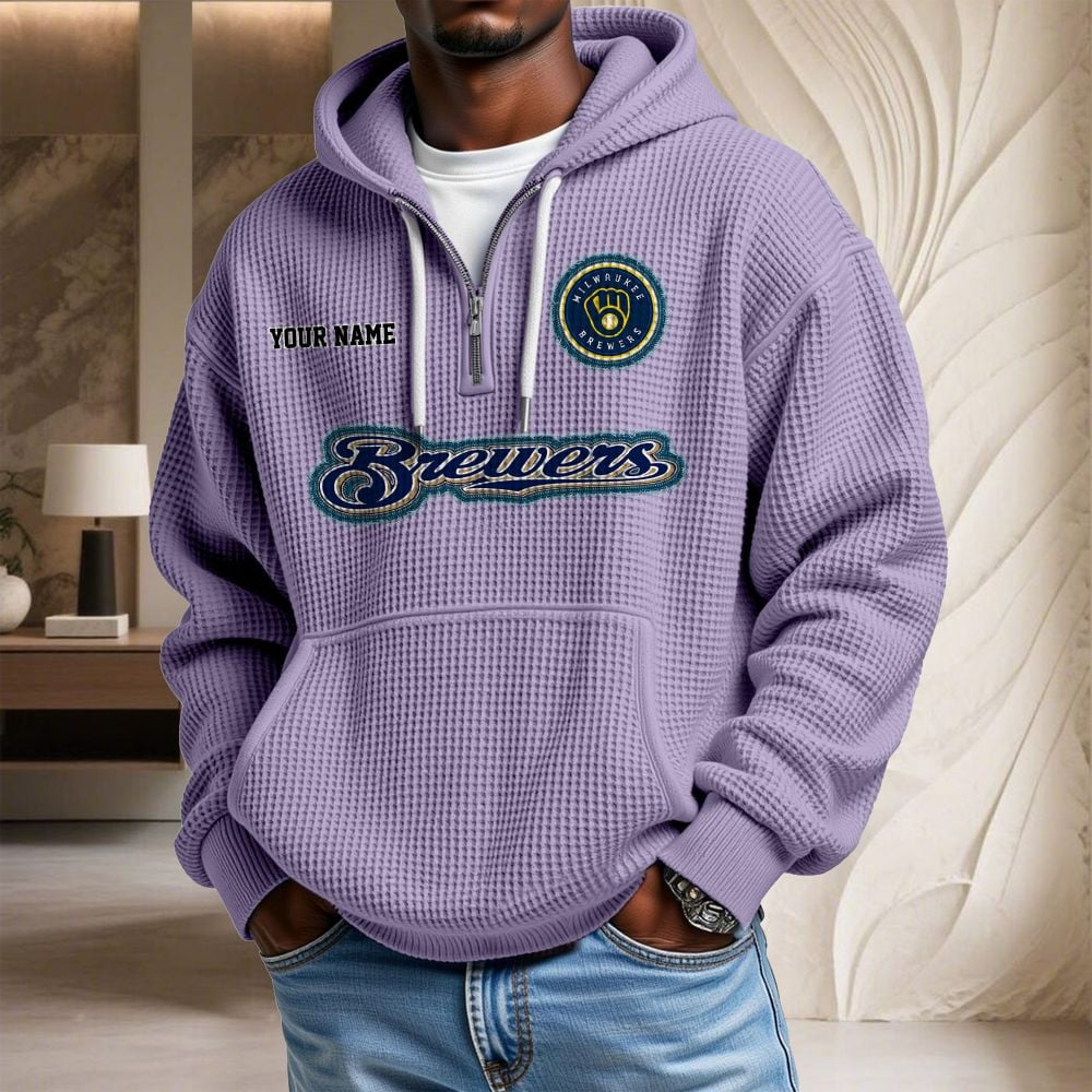 MIL x MLB Waffle Hoodie DATND TANTD