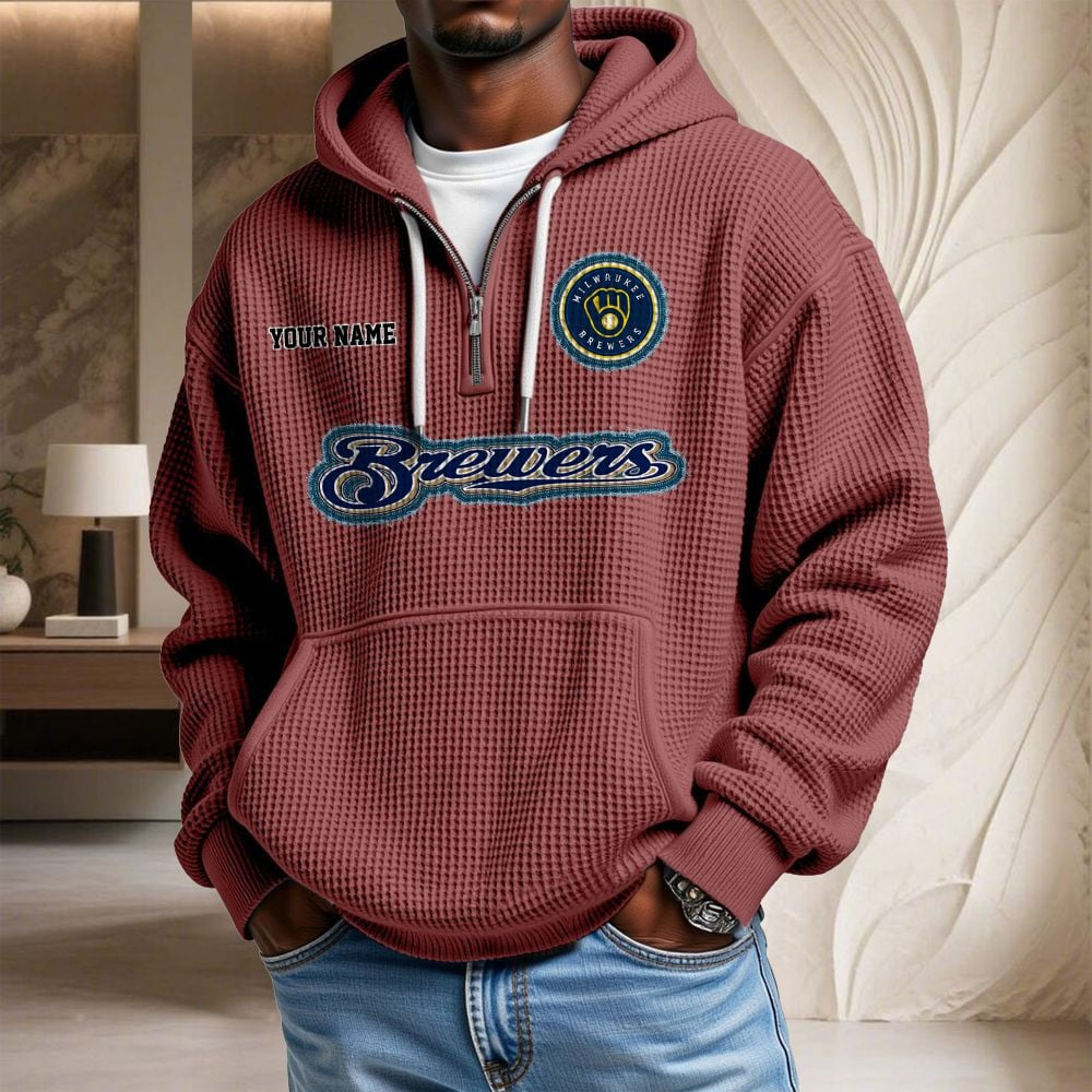 MIL x MLB Waffle Hoodie DATND TANTD